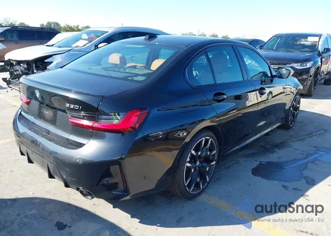 2025 BMW 3 Series 330I from USA, damaged, VIN 3MW69CW03S8F72372
